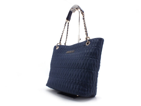 GUESS Brinkley Borsa Shopper Trapuntata Blu VG787123