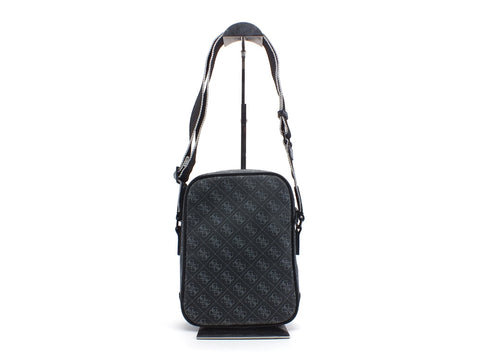 GUESS Tracolla Tasca Anteriore Loghi Uomo Black HMVEZZPO426