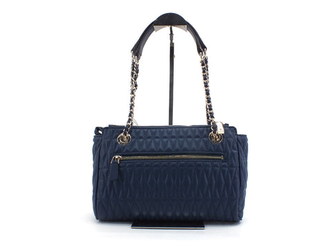 GUESS Brinkely Borsa Small Manici Trapuntata Blu VG787108