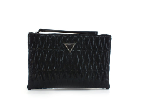 GUESS Pixi Mini Pochette Trapuntata Clutch Black VM788469