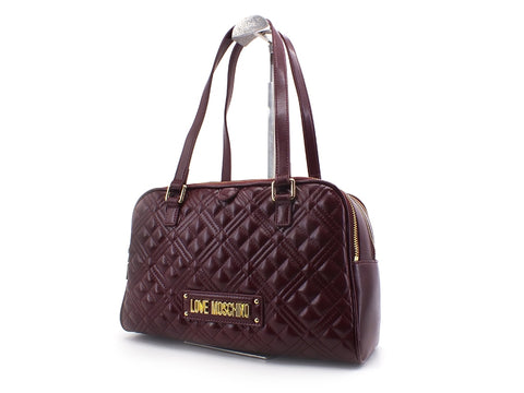 LOVE MOSCHINO Borsa Trapuntata Manici Vino JC4207PP0BKA0552