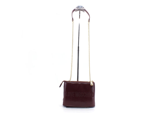 LOVE MOSCHINO Tracolla Trapuntata Catena Vino JC4209PP0BKA0552