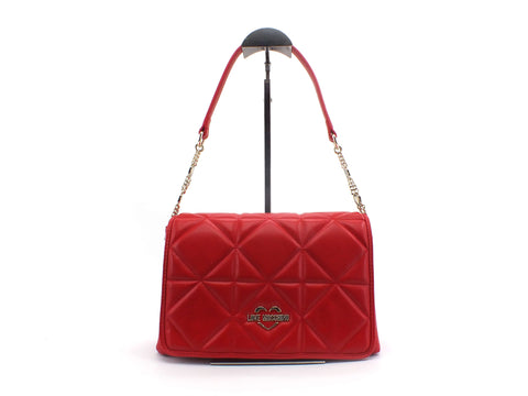 LOVE MOSCHINO Borsa Trapuntata Manico Rosso JC4211PP0BKB0500