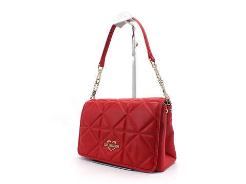 LOVE MOSCHINO Borsa Trapuntata Manico Rosso JC4211PP0BKB0500