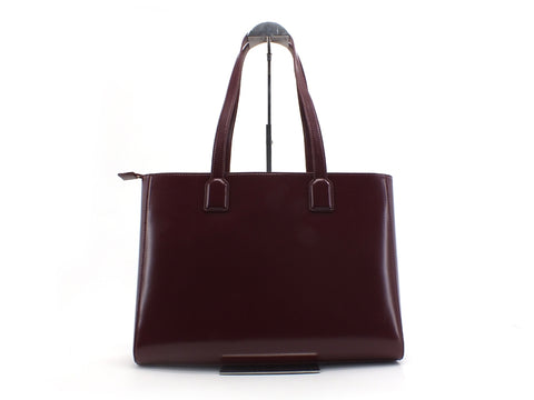 LOVE MOSCHINO Borsa Shopper Manici Intreccio Vino JC4274PP0BKS0552