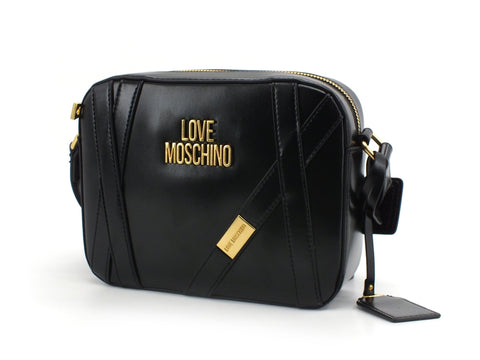 LOVE MOSCHINO Borsa Tracolla Intreccio Nero JC4277PP0BKS0000