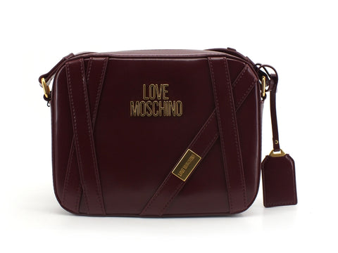 LOVE MOSCHINO Borsa Tracolla Intreccio Vino JC4277PP0BKS0552