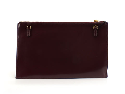 LOVE MOSCHINO Pochette Borsa Intreccio Vino JC4278PP0BKS0552