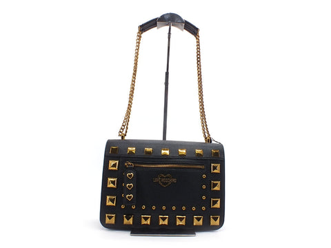 LOVE MOSCHINO Borsa Borchie Manici Catena Nero JC4280PP0BKO0000