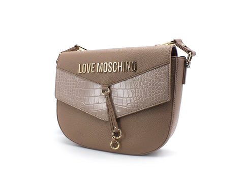 LOVE MOSCHINO Borsa Tracolla Cocco Taupe JC4287PP0BKP120A
