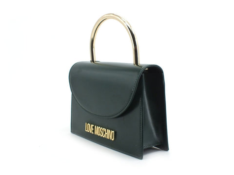 LOVE MOSCHINO Borsa Tracolla Rigida Manico Verde JC4307PP0BKT0850