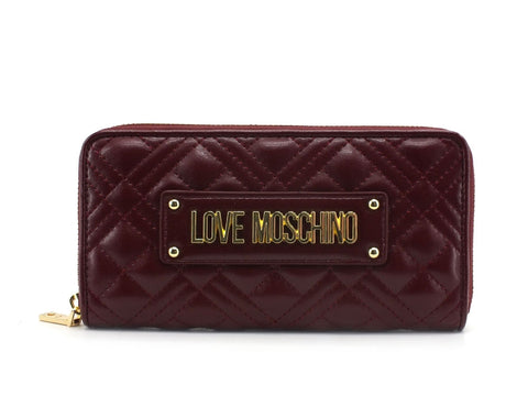 LOVE MOSCHINO Portafoglio Quilted Vino JC5630PP0BKA0552