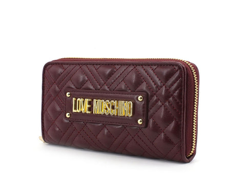 LOVE MOSCHINO Portafoglio Quilted Vino JC5630PP0BKA0552