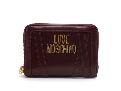LOVE MOSCHINO Portafoglio Small Bonded Vino JC5648PP0BKS0552