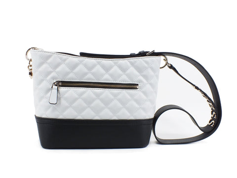 GUESS Illy Borsa Tracolla Trapuntata White Multi VG797001