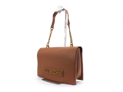 LOVE MOSCHINO Borsa Smooth Catena Cuoio JC4064PP1BLK0200
