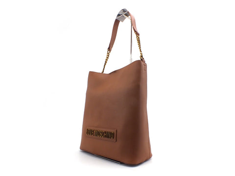 LOVE MOSCHINO Borsa Secchiello Manico Tracolla Cuoio JC4067PP1BLK0200