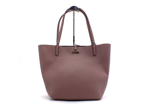 GUESS Alby Borsa Doppia Manici Pochette Rosewood Merlot VG745523