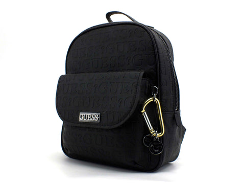 GUESS Lane Zaino Logo Rilievo Black VD788333