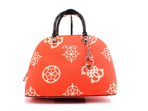 GUESS South Baby Borsa Bauletto Logo Orange Multi SG775207