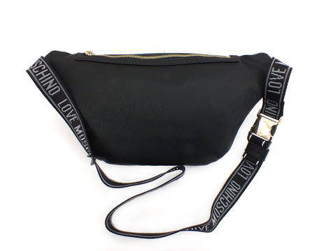 LOVE MOSCHINO Marsupio Stampa Cuore Nero Oro JC4073PP1CLG100B
