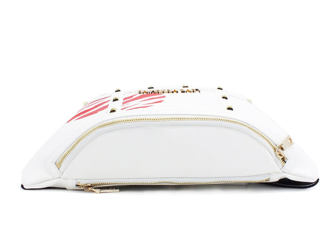 LOVE MOSCHINO Marsupio Stampa Cuore Bianco Rosso JC4073PP1CLG110A