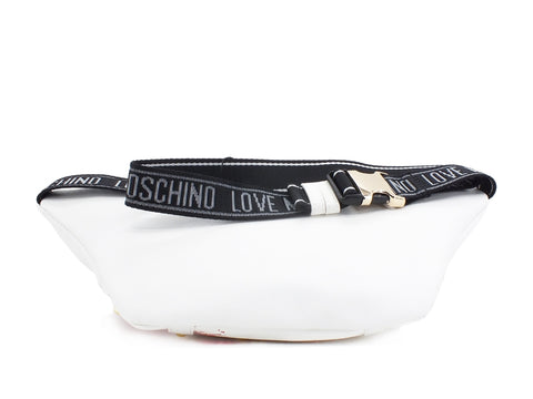 LOVE MOSCHINO Marsupio Stampa Cuore Bianco Rosso JC4073PP1CLG110A