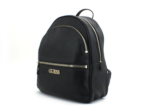 GUESS Manhattan Zaino Pelle Zip Black VS699432