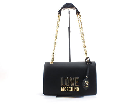 LOVE MOSCHINO Borsa Bonded Logo Catena Nero JC4099PP1CLJ000A