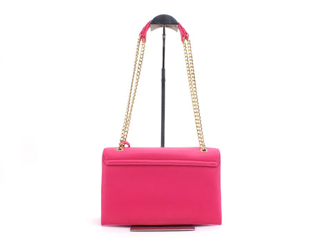 LOVE MOSCHINO Borsa Bonded Logo Manici Catena Fuxia JC4099PP1CLJ060A