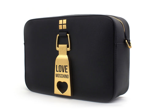 LOVE MOSCHINO Borsa Tracolla Pu Nero JC4086PP1CLN0000