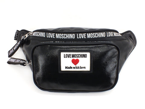 LOVE MOSCHINO Marsupio Logo Etichetta Nero JC4034PP1CLC100A