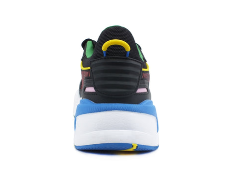 PUMA RS-X Intl Game Sneaker Uomo Black Risk Red Blue Yellow  381821 02