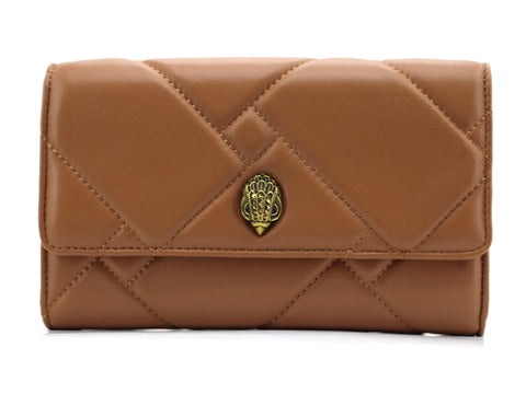 KURT GEIGER Kensigton Quilt Wallet Camel 4708348109