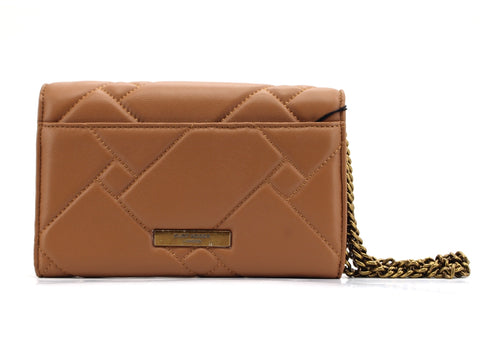 KURT GEIGER Kensigton Quilt Wallet Camel 4708348109