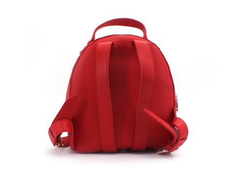 LOVE MOSCHINO Zaino Small Grain Catena LOVE Rosso JC4225PP0BKD0500