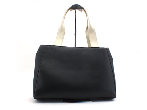 LOVE MOSCHINO Borsa Manici Calf PU Logo Nero Avorio JC4026PP1BLD100A