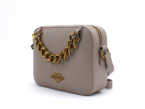 LOVE MOSCHINO Borsa Tracolla Catena Grigio JC4097PP1BLO0001