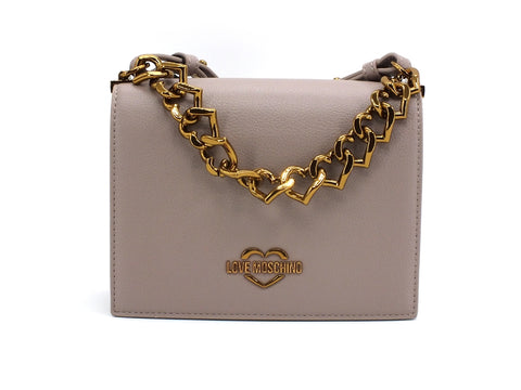 LOVE MOSCHINO Borsa Tracolla TPU Catena Grigio JC4099PP1BLO0001