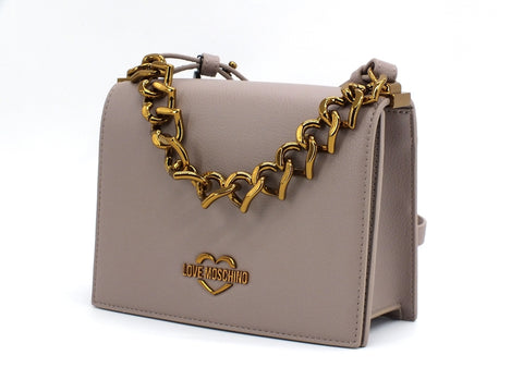 LOVE MOSCHINO Borsa Tracolla TPU Catena Grigio JC4099PP1BLO0001