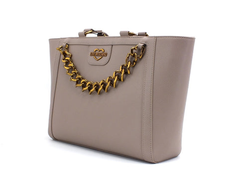 LOVE MOSCHINO Borsa Shopper TPU Grigio JC4093PP1BLO0001