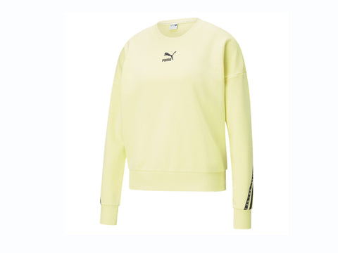 PUMA Elevate Crew Sweat WNS Felpa Donna Yellow Pear 531078 40