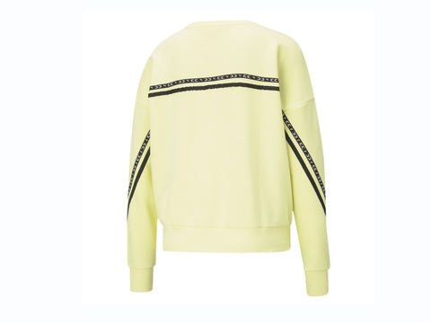 PUMA Elevate Crew Sweat WNS Felpa Donna Yellow Pear 531078 40