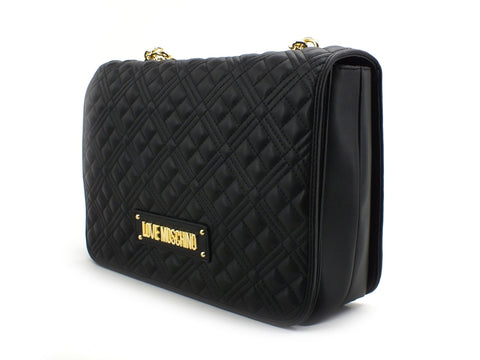 LOVE MOSCHINO Borsa Trapuntata Catena Big Quilted Nero JC4001PP1CLA0000