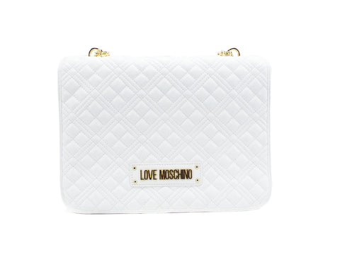 LOVE MOSCHINO Borsa Trapuntata Catena Big Quilted Bianco JC4001PP1CLA0100