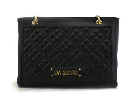 LOVE MOSCHINO Borsa Quilted Trapuntata Nero JC4006PP1CLA0000