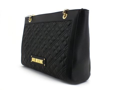 LOVE MOSCHINO Borsa Quilted Trapuntata Nero JC4006PP1CLA0000