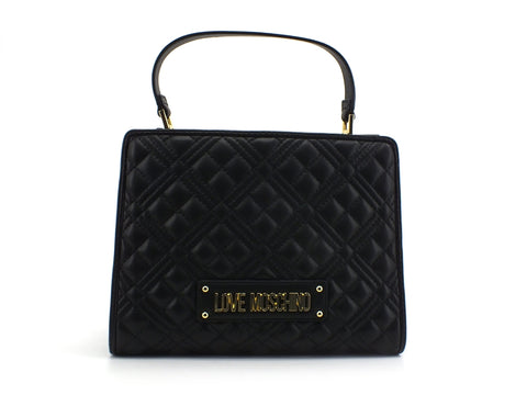 LOVE MOSCHINO Borsa Manico Tracolla Quilted Nero JC4007PP1CLA0000