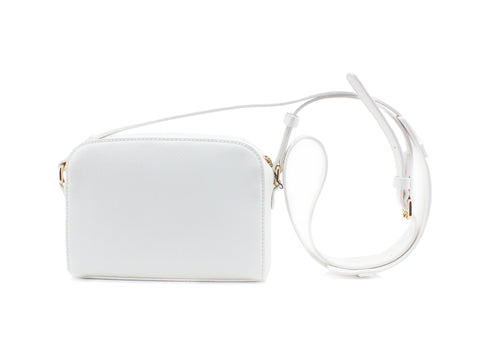 LOVE MOSCHINO Borsa Pochette Borchie Pu Stampa Bianco Rosso JC4074PP1CLG110A