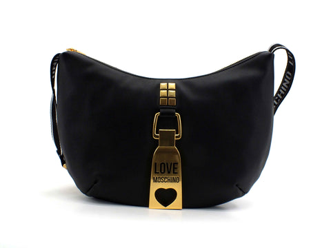 LOVE MOSCHINO Borsa Tracolla Pu Mezza Luna Nero JC4089PP1CLN0000